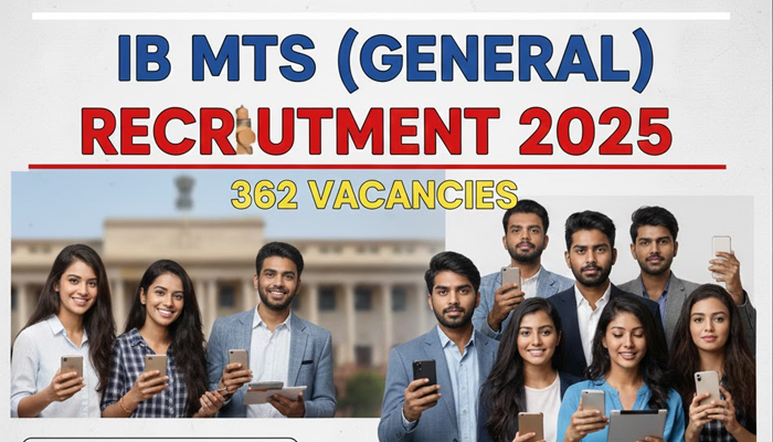 IB MTS (General) Exam 2025: Apply Online for 362 Multi-Tasking Staff Posts